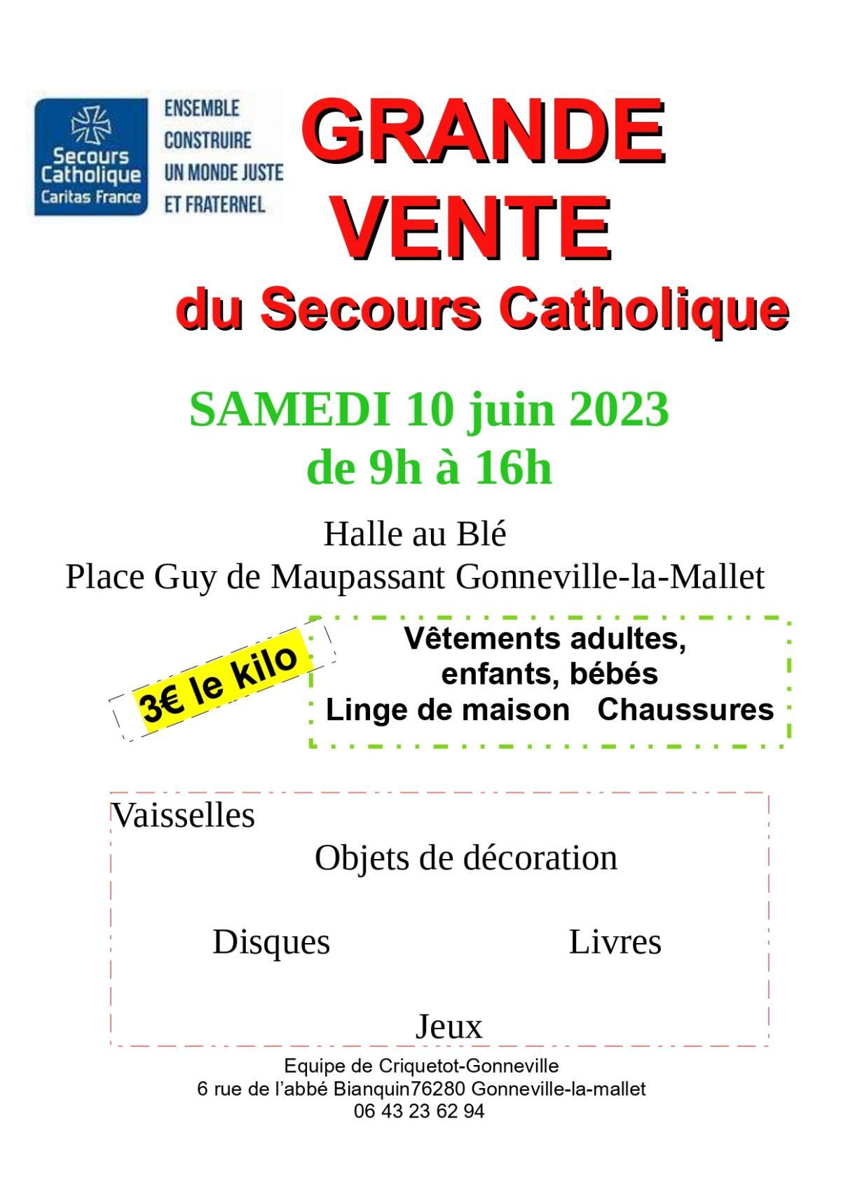 affiche de la vente du 10/06/2023
