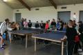 Tennis de table avec les écoliers
