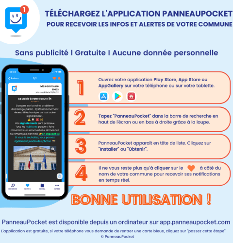 Flyers Utilisateurs Panneau pocket